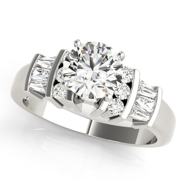 Engagement Rings/Fancy Shape/Baguette,Engagement Rings/Fancy Shape Melee/Baguette