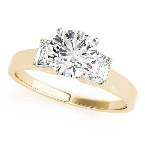 ENGAGEMENT RINGS 3 STONE OVAL - Image 9