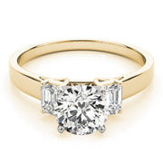 ENGAGEMENT RINGS 3 STONE OVAL - Image 6