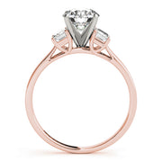 ENGAGEMENT RINGS 3 STONE OVAL - Image 4