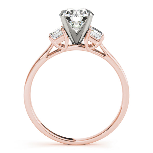 ENGAGEMENT RINGS 3 STONE OVAL - Image 4