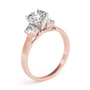 ENGAGEMENT RINGS 3 STONE OVAL - Image 5