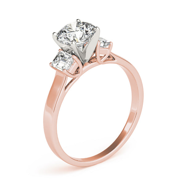 ENGAGEMENT RINGS 3 STONE OVAL - Image 5