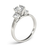 ENGAGEMENT RINGS 3 STONE OVAL - Image 3