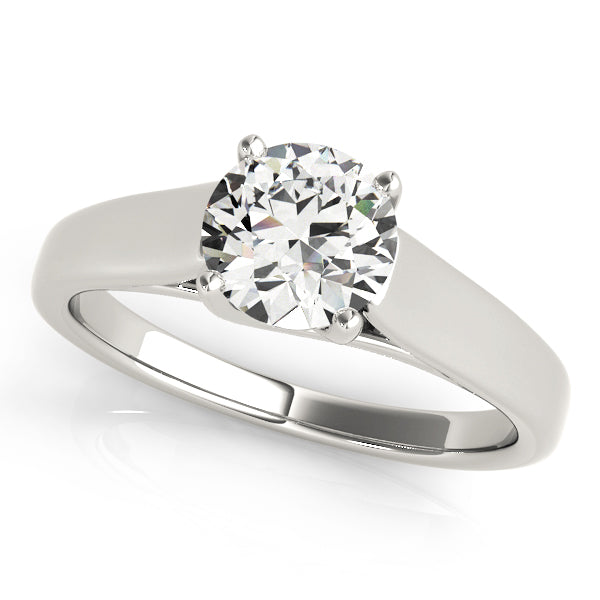 Trellis Design Diamond Engagement Ring with 0.75 Carat Total Weight in G-H SI1-SI2 Quality