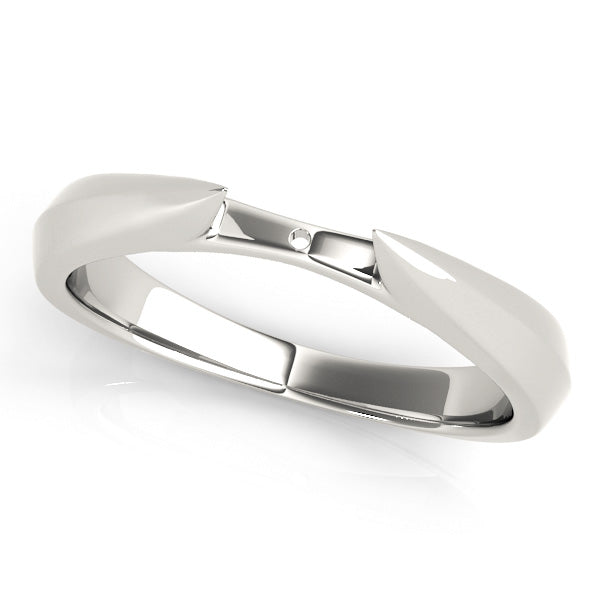 Polished Solitaire Engagement Ring Setting in G-H SI1-SI2 Diamond Quality