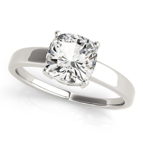Classic Solitaire Engagement Ring with 0.70 Carat Total Diamond Weight, G-H Color, SI1-SI2 Clarity