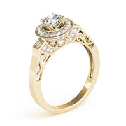 ENGAGEMENT RINGS HALO ROUND - Image 5