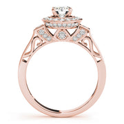 ENGAGEMENT RINGS HALO ROUND - Image 7