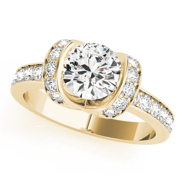 ENGAGEMENT RINGS SINGLE ROW PRONG SET - Image 3