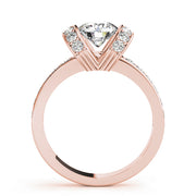 ENGAGEMENT RINGS SINGLE ROW PRONG SET - Image 7
