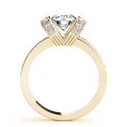 ENGAGEMENT RINGS SINGLE ROW PRONG SET - Image 4