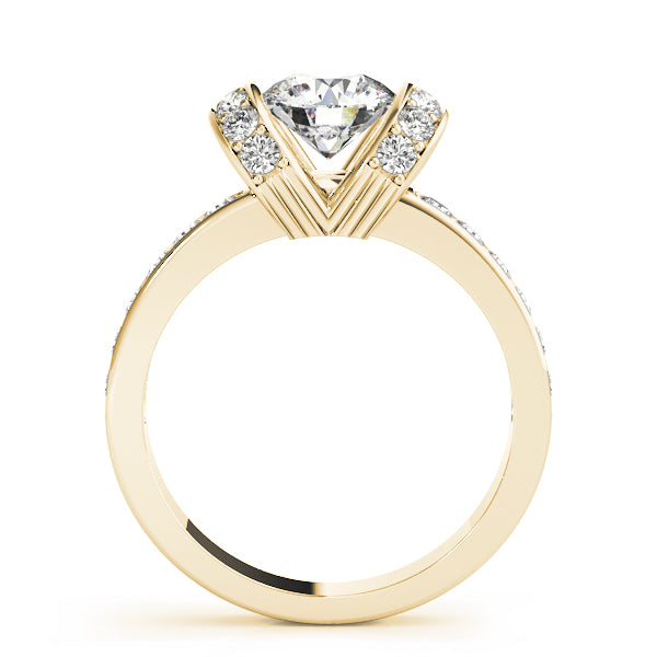 ENGAGEMENT RINGS SINGLE ROW PRONG SET - Image 4
