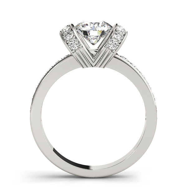 ENGAGEMENT RINGS SINGLE ROW PRONG SET - Image 5
