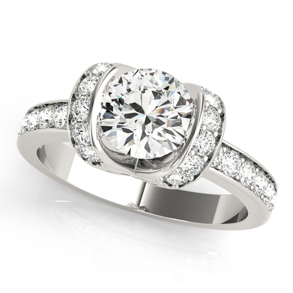 ENGAGEMENT RINGS SINGLE ROW PRONG SET - Image 2
