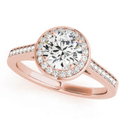 ENGAGEMENT RINGS HALO ROUND - Image 9
