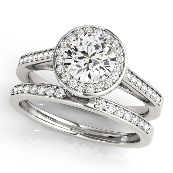 ENGAGEMENT RINGS HALO ROUND - Image 5