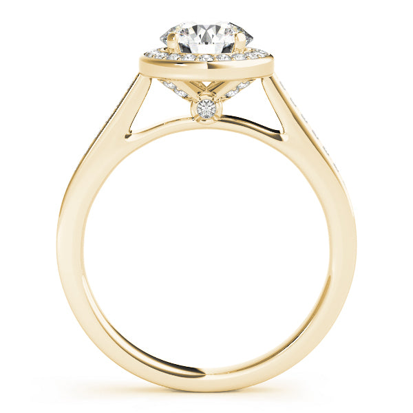 ENGAGEMENT RINGS HALO ROUND - Image 4