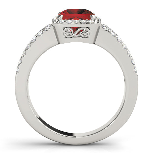 ENGAGEMENT RINGS HALO SQUARE & CUSHION - Image 3