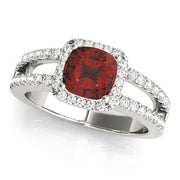 ENGAGEMENT RINGS HALO SQUARE & CUSHION - Image 4