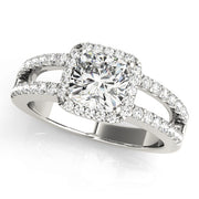 ENGAGEMENT RINGS HALO SQUARE & CUSHION - Image 2