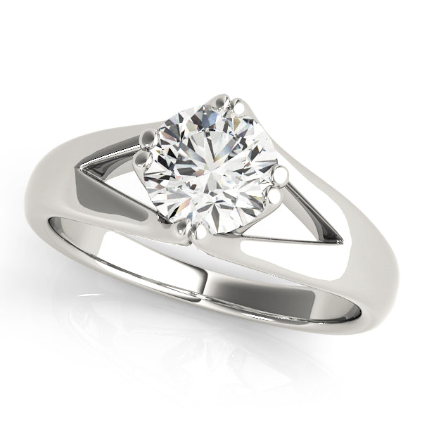 1.25 Carat Total Weight Solitaire Engagement Ring with G-H SI1-SI2 Diamonds