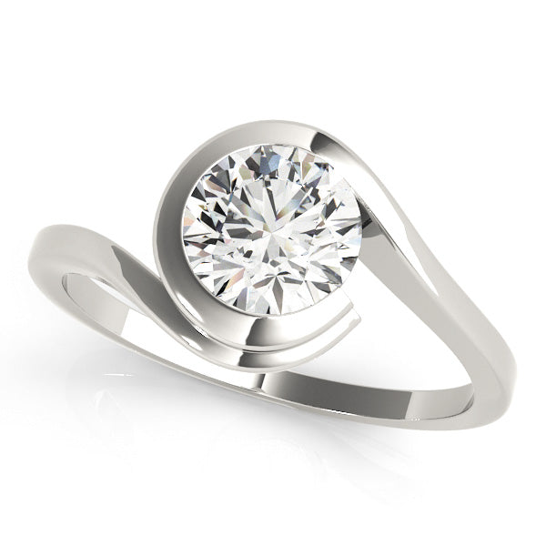 Classic Solitaire Engagement Ring with 1 Carat Total Diamond Weight, SI1-SI2 Clarity, G-H Color
