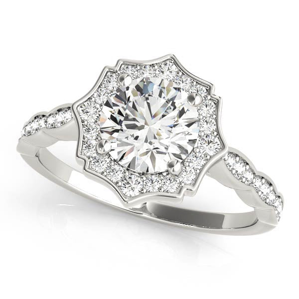 Engagement Rings/Halo/Round