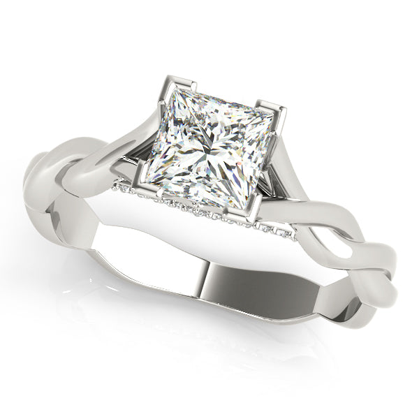 Engagement Rings/Solitaires Plus,Engagement Rings/Twisted Shank,Engagement Rings/Solitaires/Princess