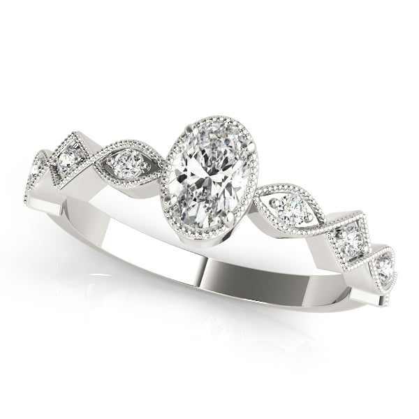Engagement Rings/Single Row/Prong Set