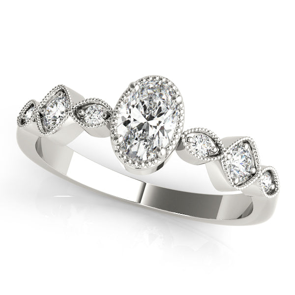 Engagement Rings/Single Row/Prong Set