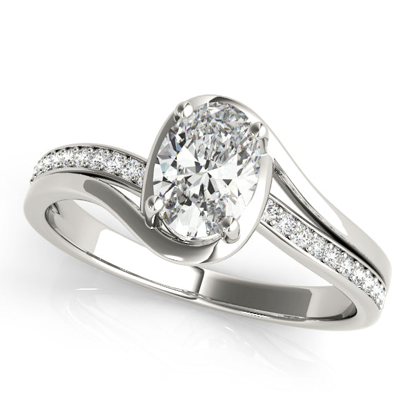 Engagement Rings/Single Row/Prong Set