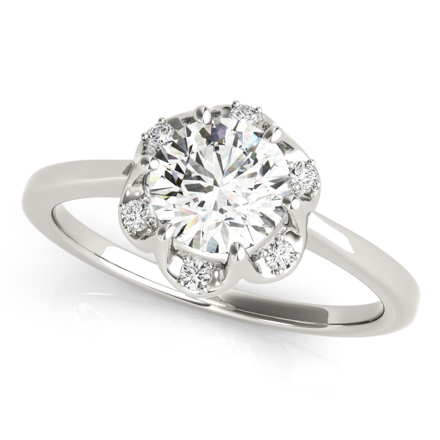 Engagement Rings/Halo/Round