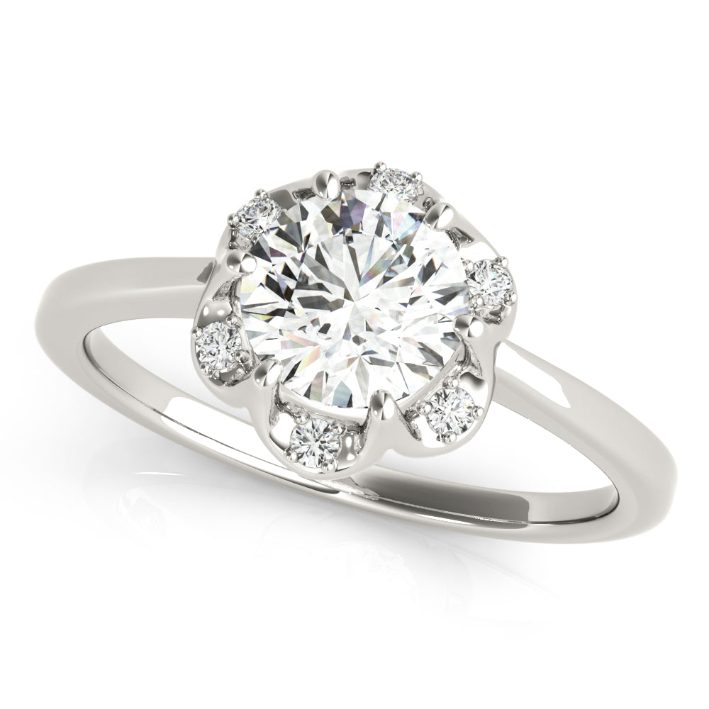 Engagement Rings/Halo/Round