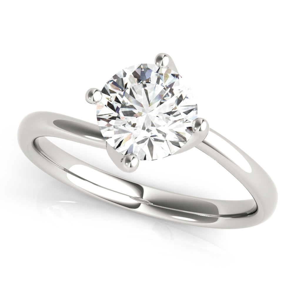 Engagement Rings/Bypass,Engagement Rings/Solitaires/Round
