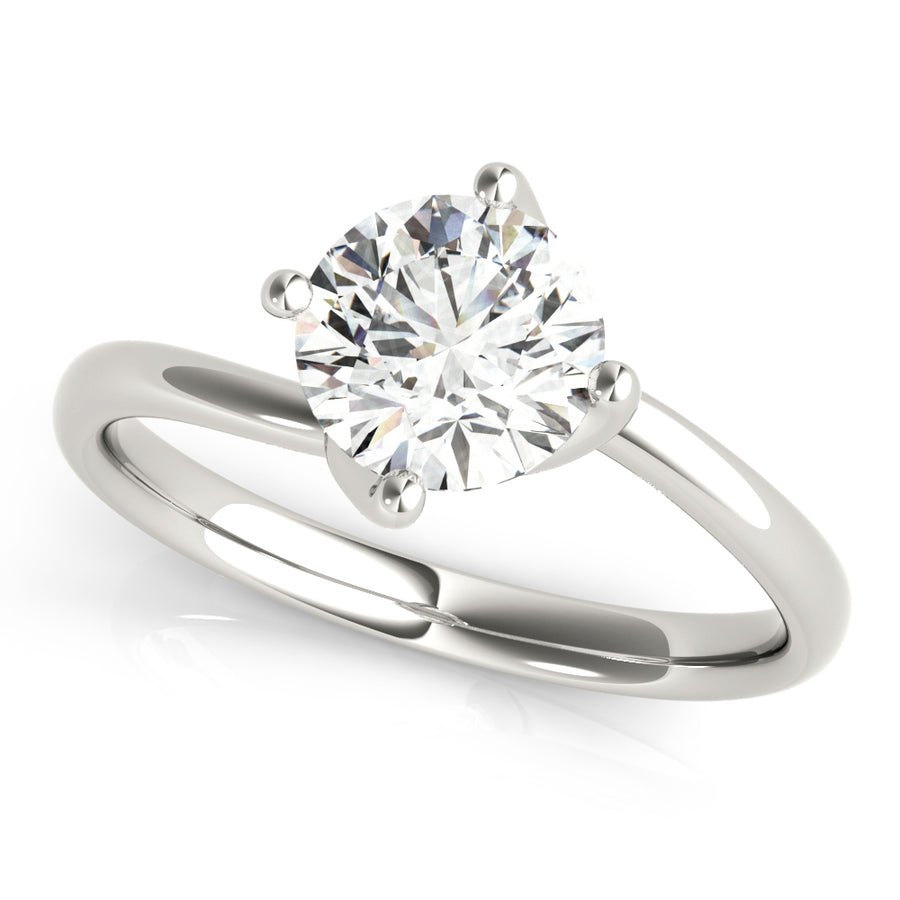 Engagement Rings/Bypass,Engagement Rings/Solitaires/Round