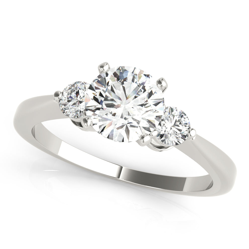 Engagement Rings/3 Stone/Round