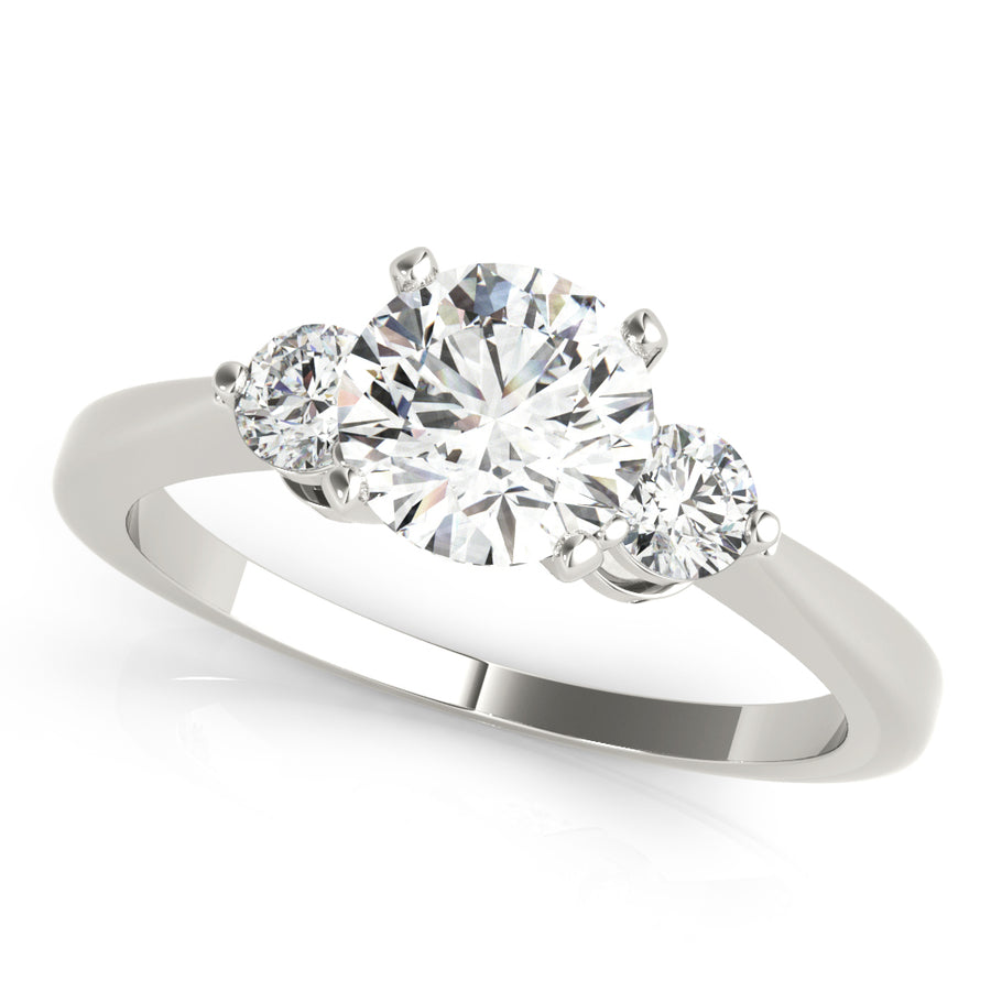 Engagement Rings/3 Stone/Round
