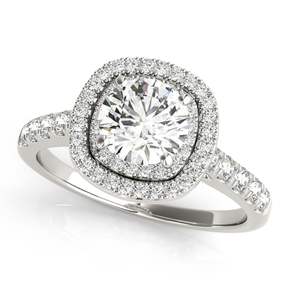 Engagement Rings/Halo/Round