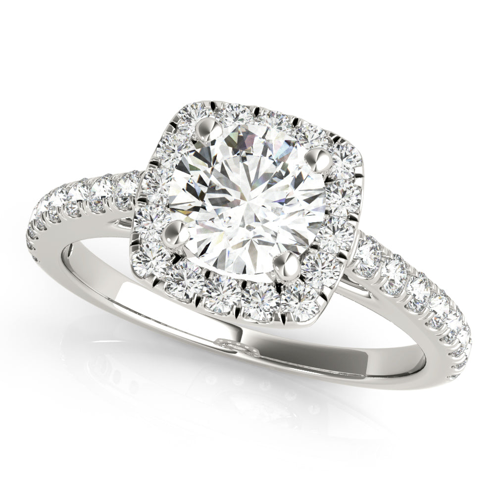 Engagement Rings/Halo/Round