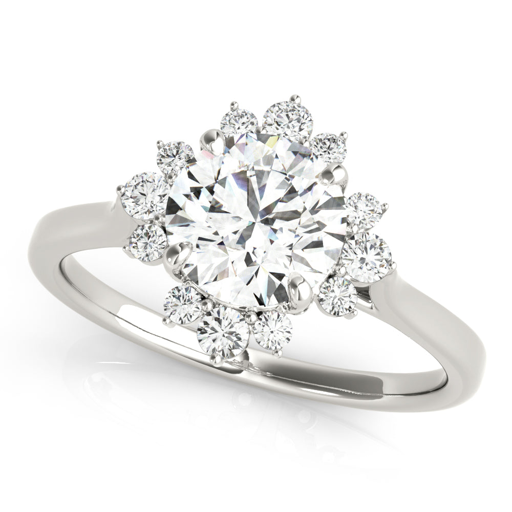 Engagement Rings/Contemporary,Engagement Rings/Halo/Round