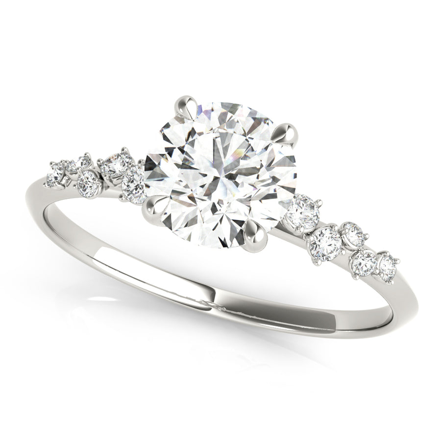 Engagement Rings/New Bridal,Engagement Rings/Single Row,Engagement Rings/Diamond Scatter Rings,Engagement Rings/Contemporary