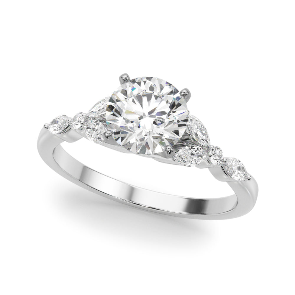 Engagement Rings/New Bridal,Engagement Rings/Fancy Shape Melee/Marquise,Engagement Rings/Contemporary