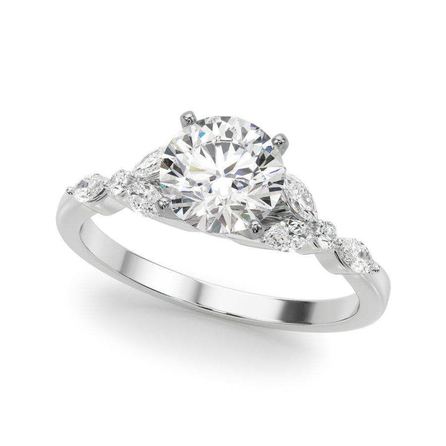 Engagement Rings/New Bridal,Engagement Rings/Fancy Shape Melee/Marquise,Engagement Rings/Contemporary