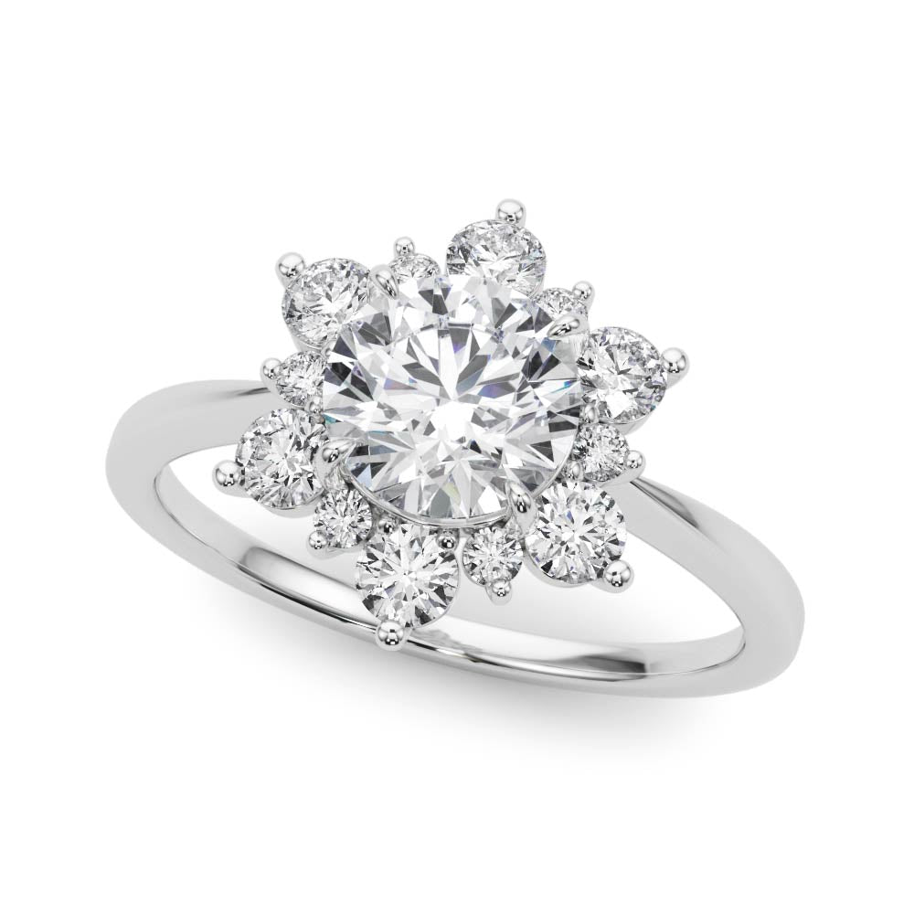 Engagement Rings/Halo/Round