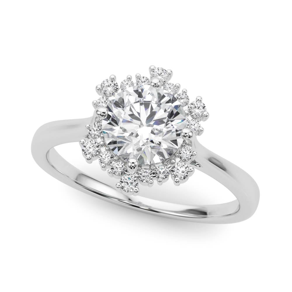 Engagement Rings/Contemporary,Engagement Rings/Halo/Round