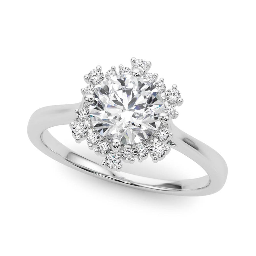 Engagement Rings/Contemporary,Engagement Rings/Halo/Round