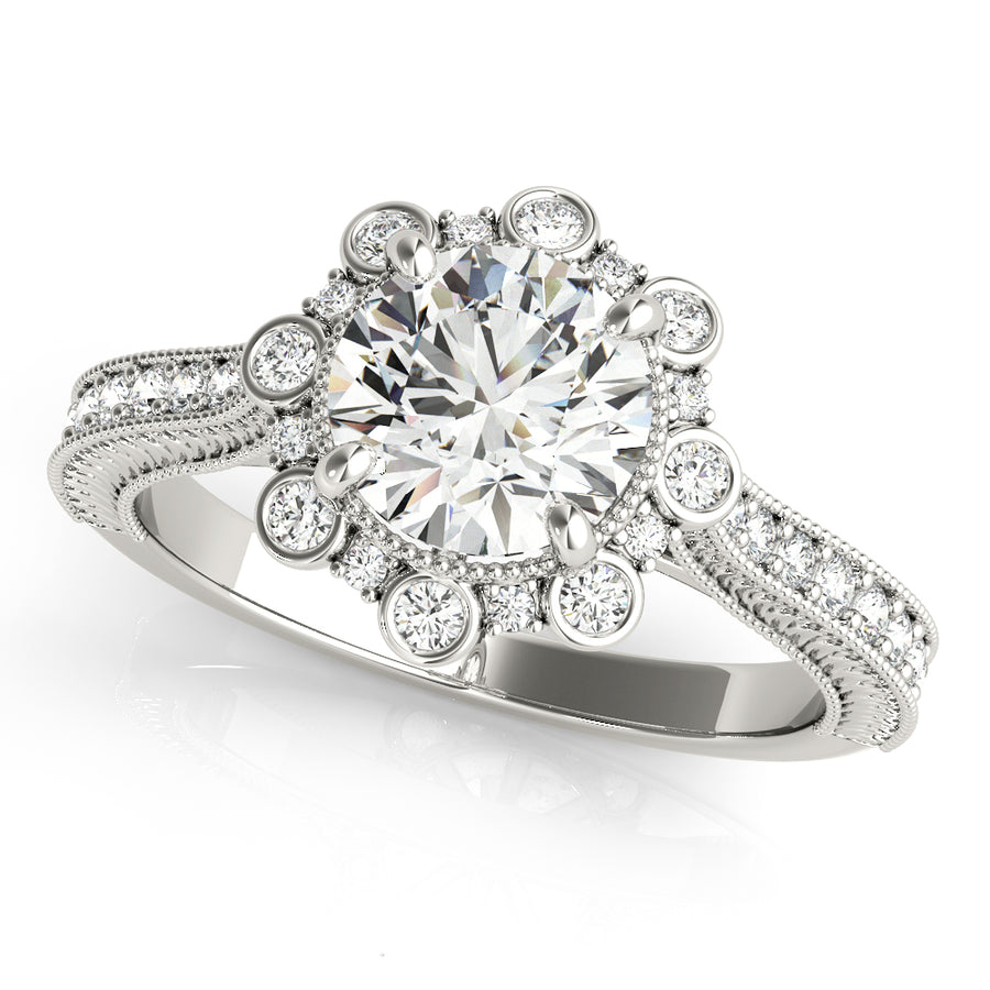 Engagement Rings/Halo/Round
