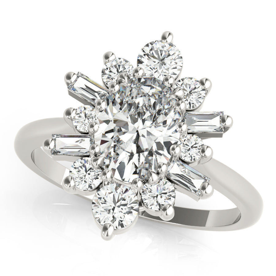 Engagement Rings/Contemporary,Engagement Rings/Halo/Oval