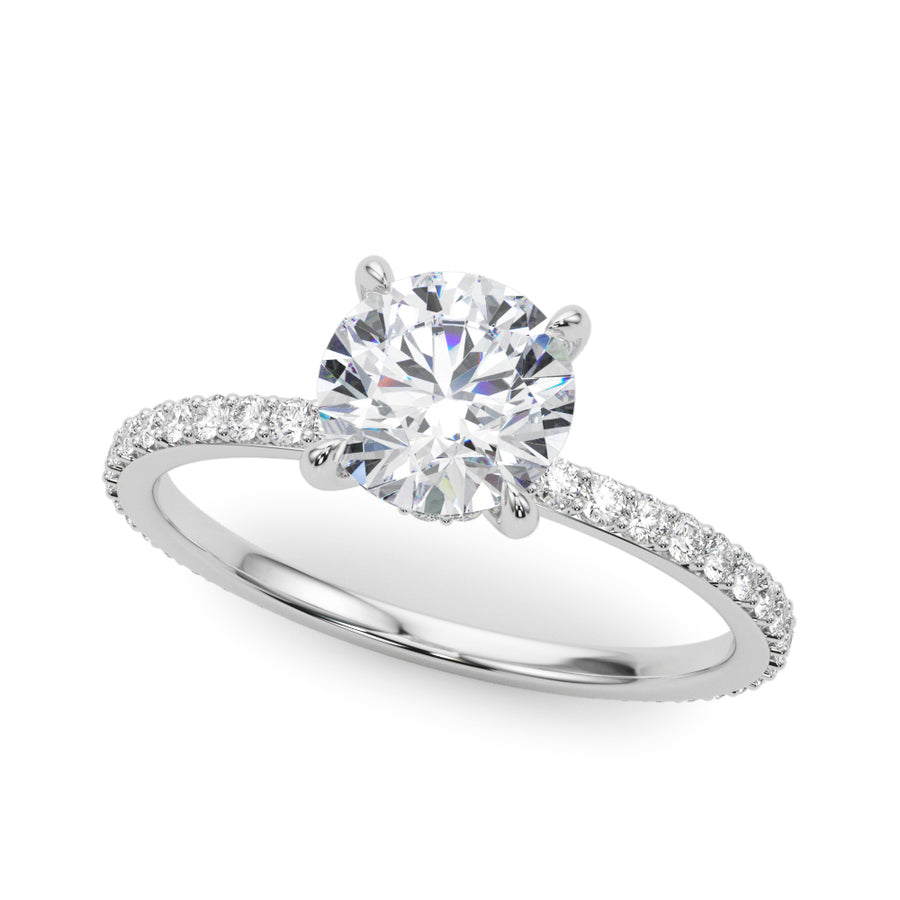 Engagement Rings/Hidden Halo
